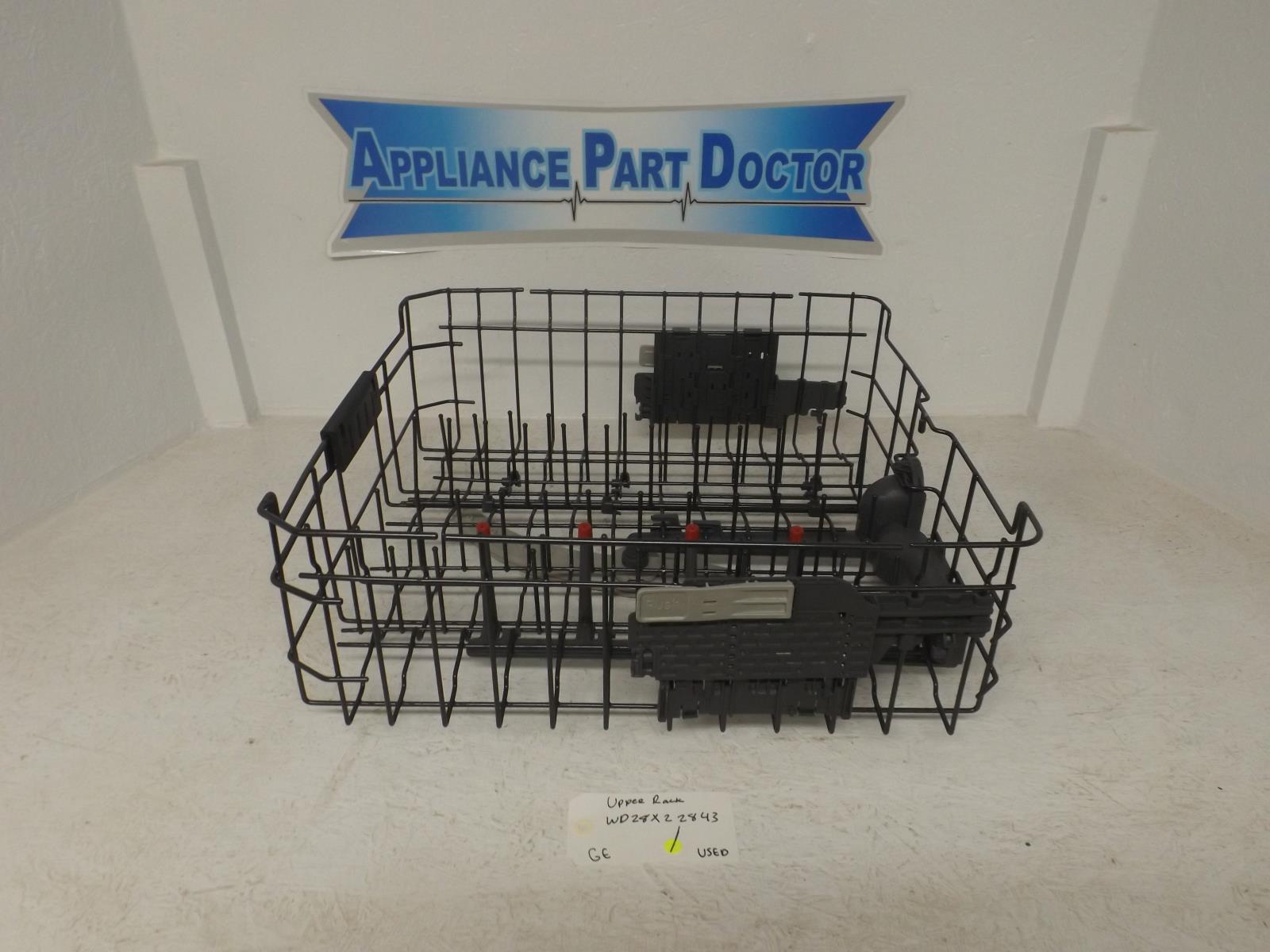 GE Dishwasher WD28X22843 Upper Dishwasher Rack Used GE Dishwasher WD28X22843 Upper Dishwasher Rack Used